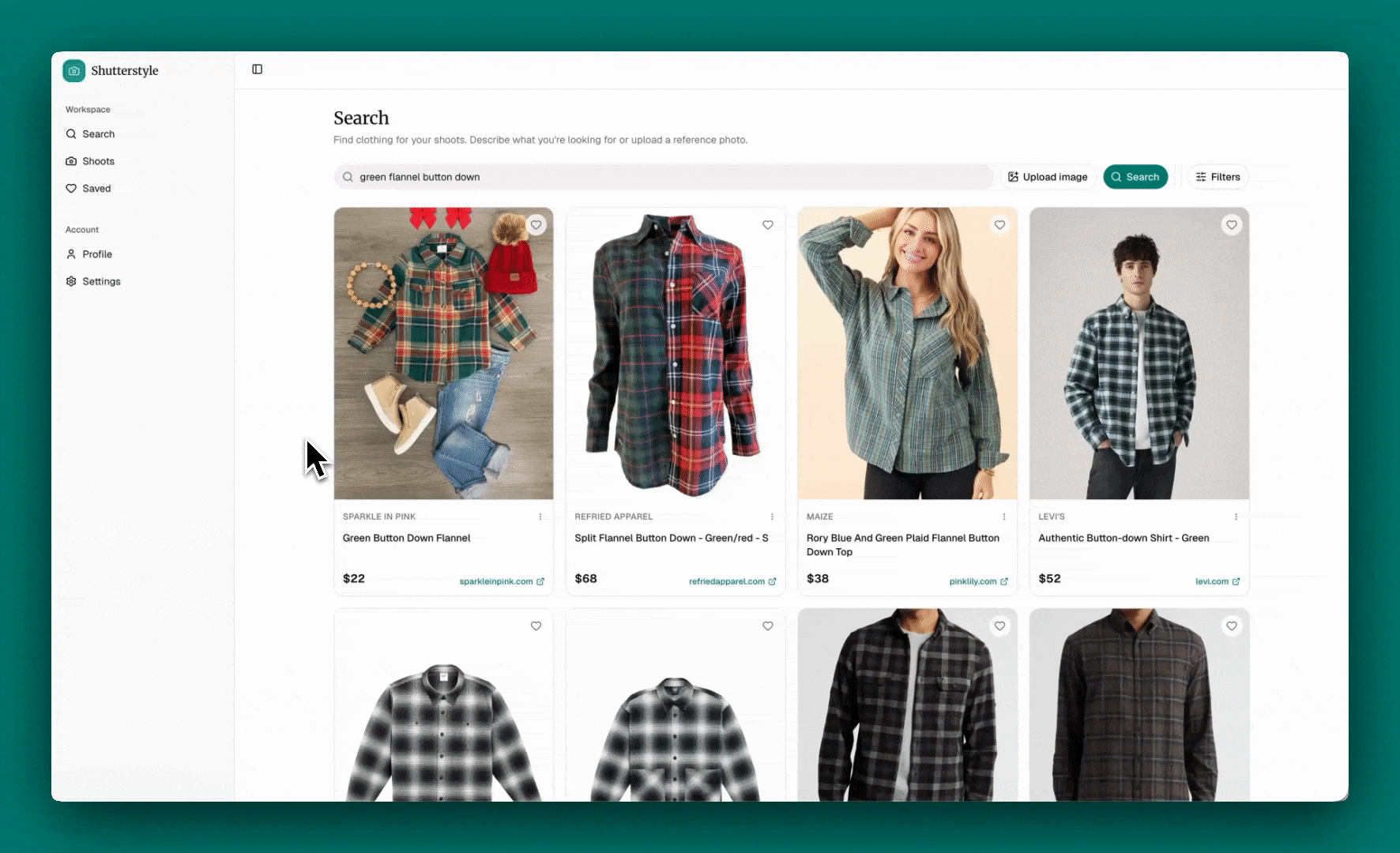 Shoot detail with subjects